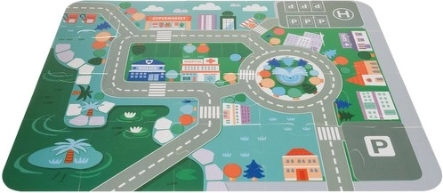 Hrací podložka a puzzle silnice pro městské scénáře