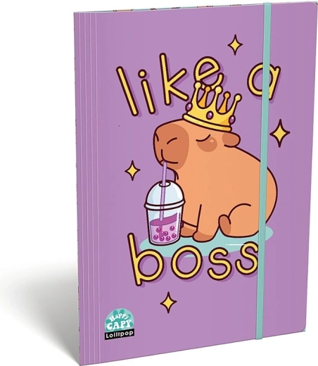 Spisové desky A4 LizzyCard Capybara