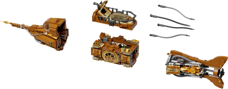 Modulární třísekční konstrukce