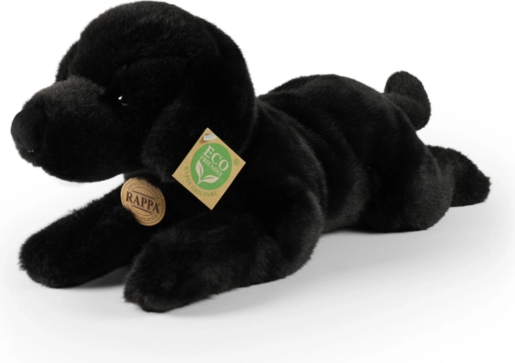 Plyšový černý labrador 40 cm ECO-FRIENDLY