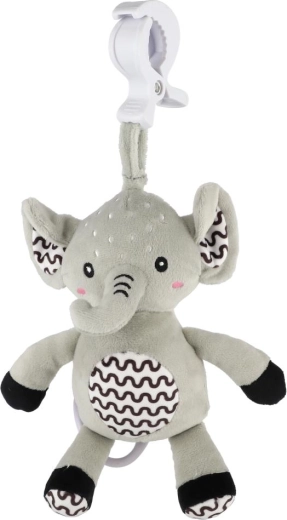 Praktický klip na kočárek i postýlku