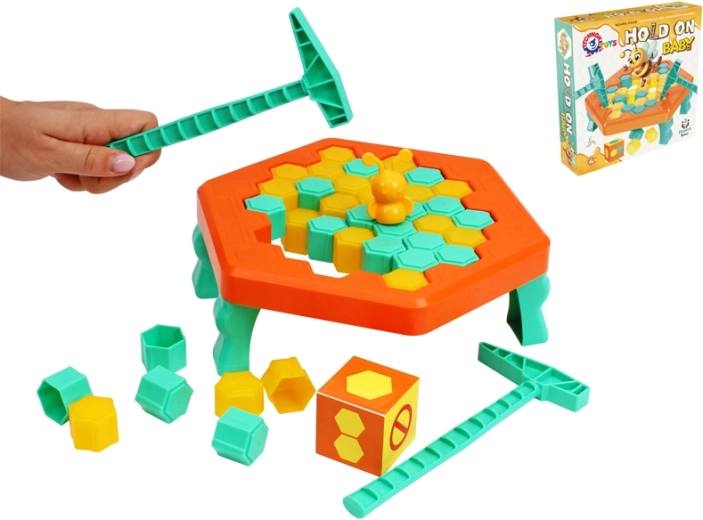 balanční vytloukací hra s včelkou Hold On Baby TechnoK