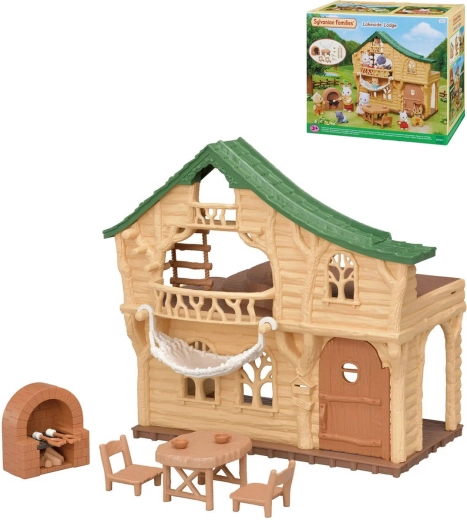 Sylvanian Families chata u jezera s nábytkem