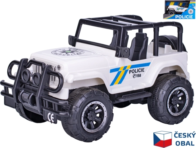 Policejní jeep se setrvačníkem 22,5 cm