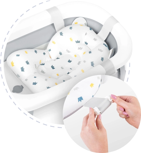 Bezpečné uchycení pomocí nastavitelných popruhů