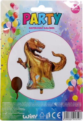 Nafukovací balónek Dinosaurus 91x77 cm