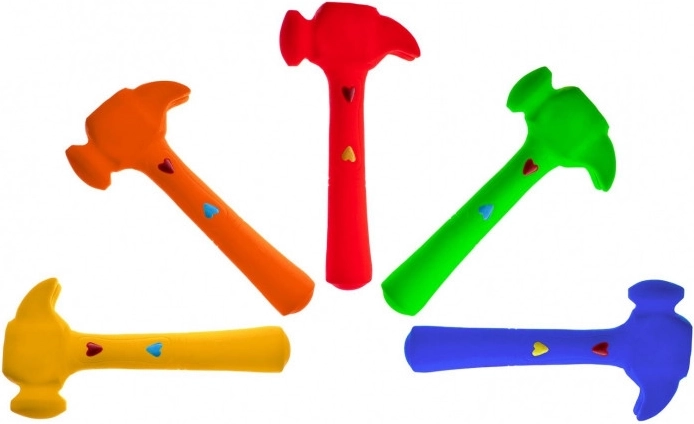 Hencz Toys měkké pískací kladívko pro děti