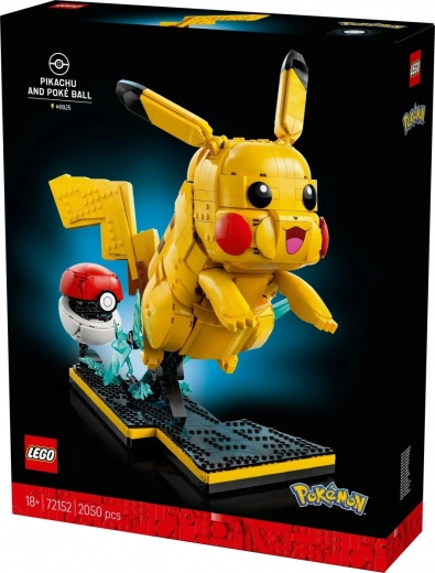 Výstavní model Pikachu s ikonickými detaily
