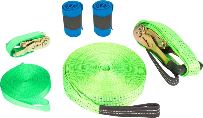 Slackline sada s ochranou stromu