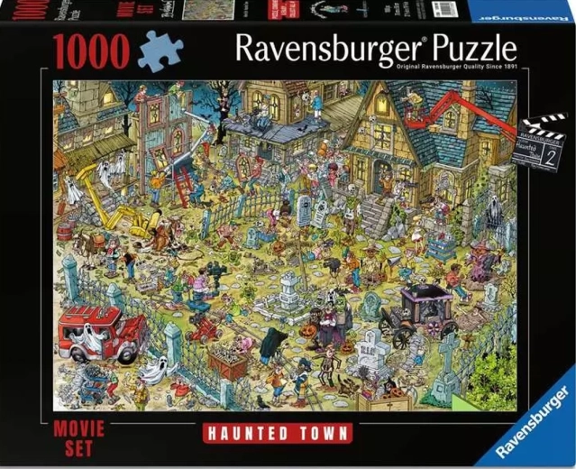 Ravensburger puzzle Město duchů 1000 dílků