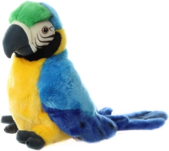 Plyšový maňásek Papoušek 27 cm