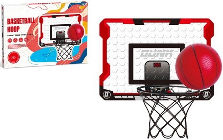 Dětská basketbalová tabule se stojanem a míčem