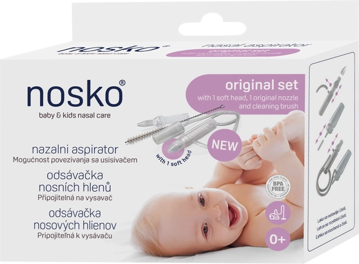 Nosko odsávačka nosních hlenů original set