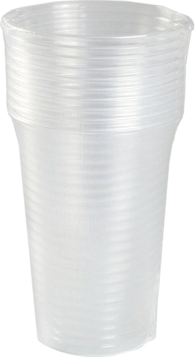 Plastový transparentní kelímek 300 ml – sada 10 ks