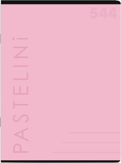 Sešit A5 Pastelini růžový, linkovaný (40 listů)