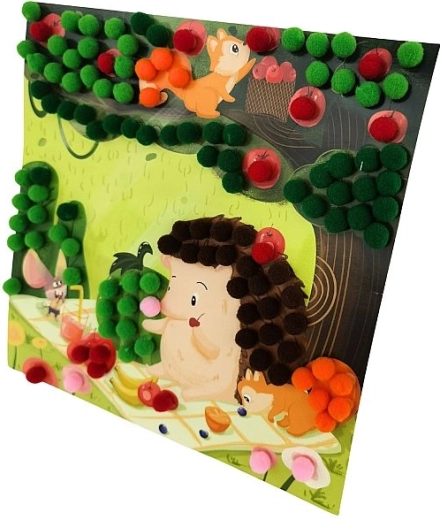 Pestré barvy a 3D textura