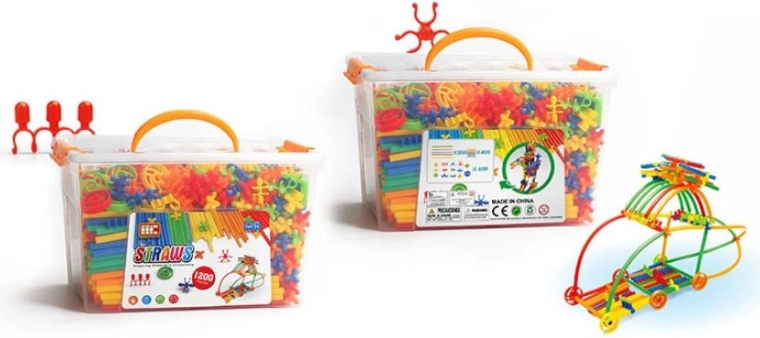 Kreativní stavebnice slámky 1200 dílů