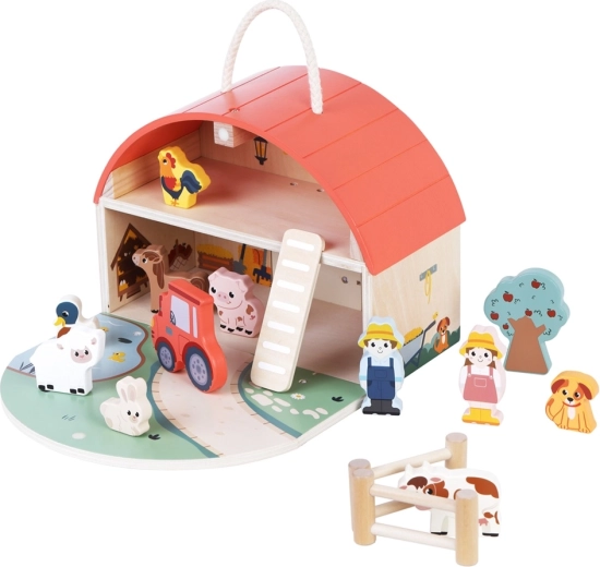 Dřevěný farmářský domeček 2Kids Toys