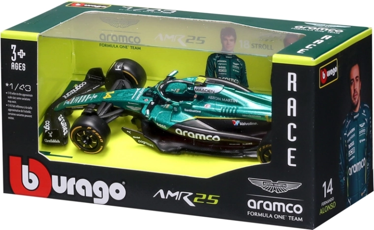 Kovové provedení die-cast v měřítku 1:43