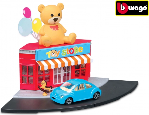 Bburago City hrací sada Hračkářství 1:43