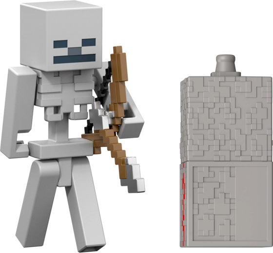 Pohyblivý Skeleton z Minecraftu