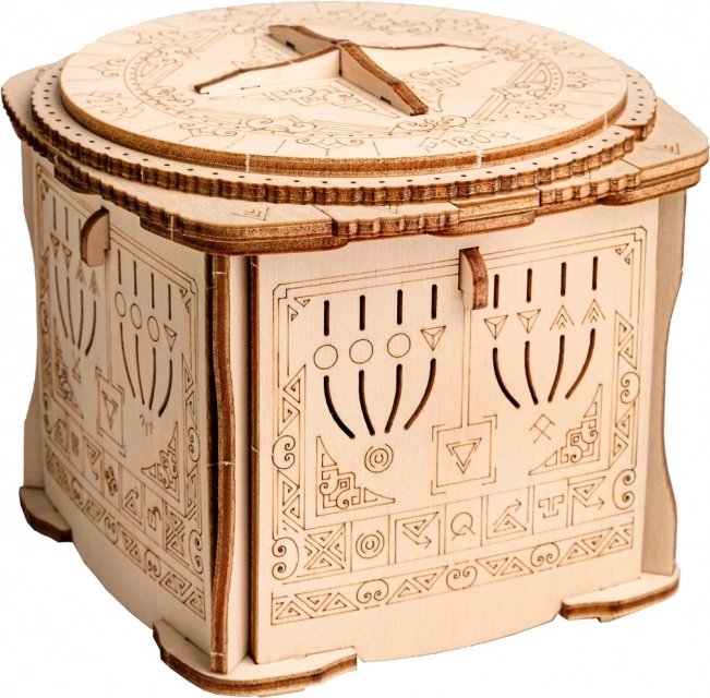 Dřevěný hlavolam Secret Lock Box od EscapeWelt