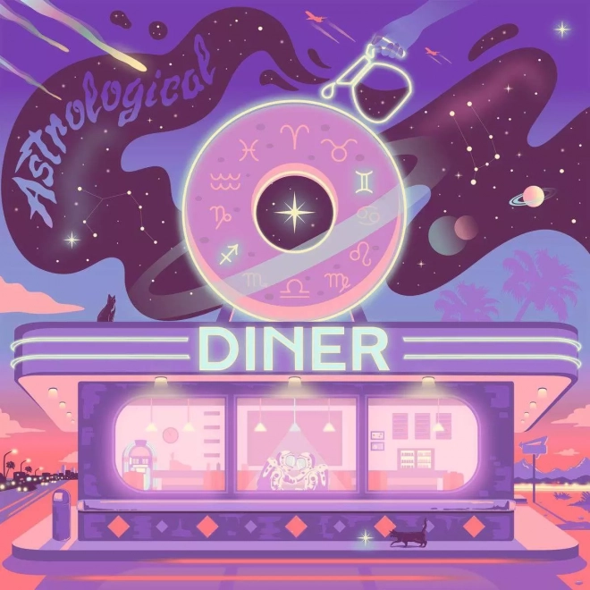 Ravensburger čtvercové puzzle Art & Soul: Astrologická jídelna 750 dílků