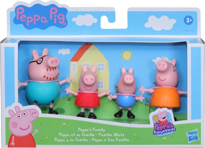 Figurky PRASÁTKO PEPPA – rodinná sada 4 ks