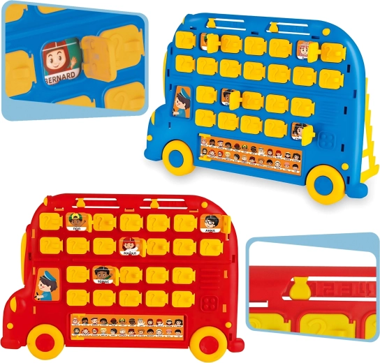 Originální herní desky ve tvaru autobusu