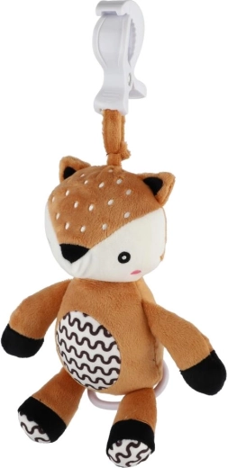 Praktický klip na kočárek, postýlku i autosedačku