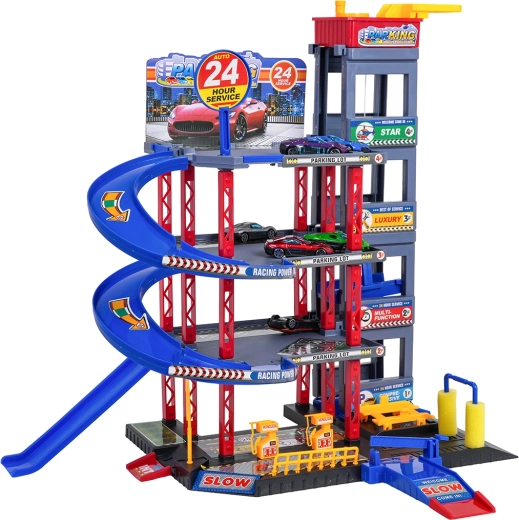 Spirálové rampy a závodní sjezdy