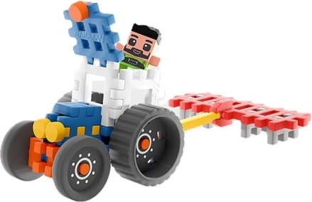 Traktor a farmářská technika pro hru na práci na poli