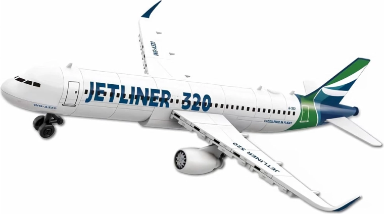 Realistický model dopravního letadla