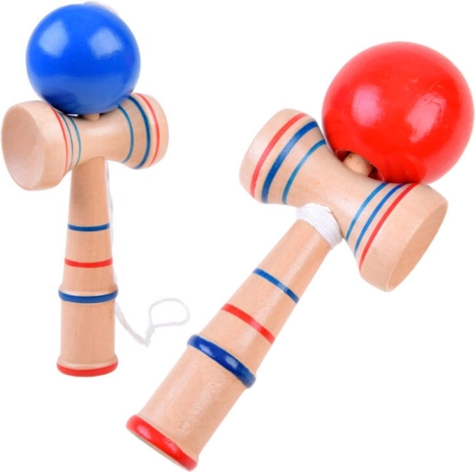 Dřevěná hračka na zručnost Kendama