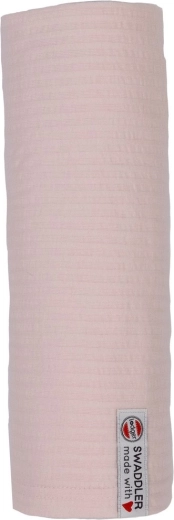 Lodger Swaddler seersucker látková plenka 120 × 120 cm tan