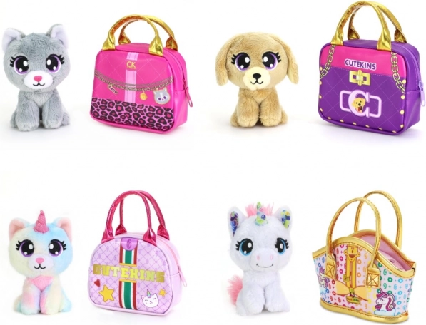 CuteKins mini plyšák v taštičce