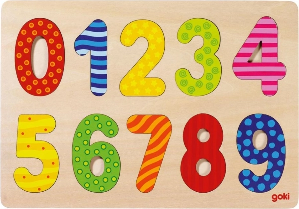 Puzzle s čísly 0-9