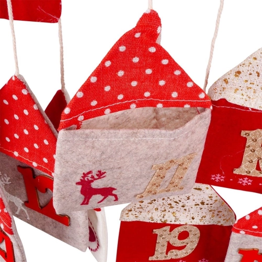 Měkoučký filc s vánočními motivy