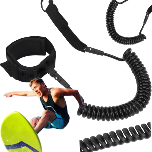 Spirálové lanko proti tahání a zamotání