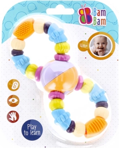 BamBam chrastítko s korálky