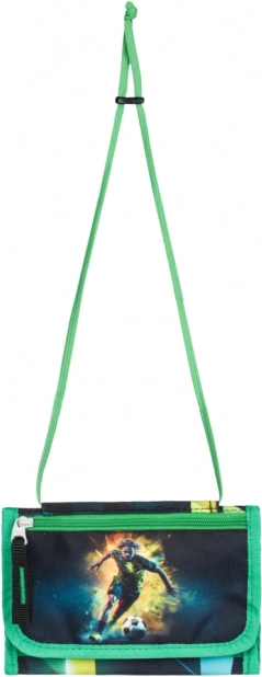 peněženka na krk baagl fotbal hráč