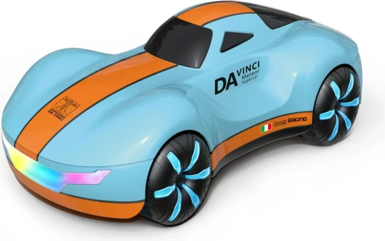 Dálkově ovládané auto Vinci s nabíjecí stanicí, modré - 1 kus