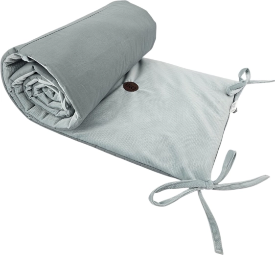 EKO mantinel do postýlky velvet olive green 360 cm – Olive Green