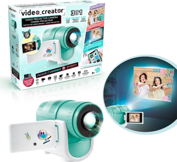 Creator kamera a videoprojektor 3v1 pro děti