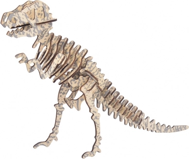 Dřevěné 3D puzzle Tyrannosaurus