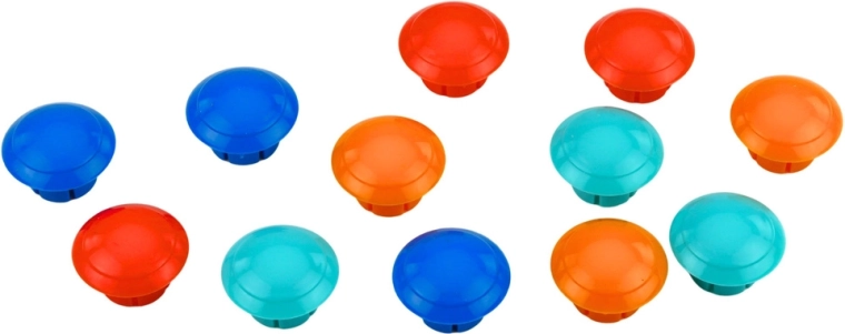 Velké, pohodlné hříbky pro malé ruce