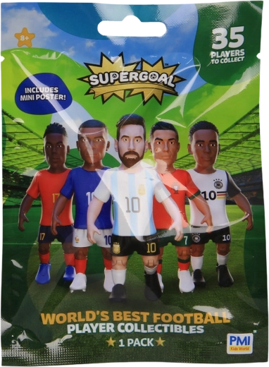 Supergoal figurka fotbalisty s mini plakátem