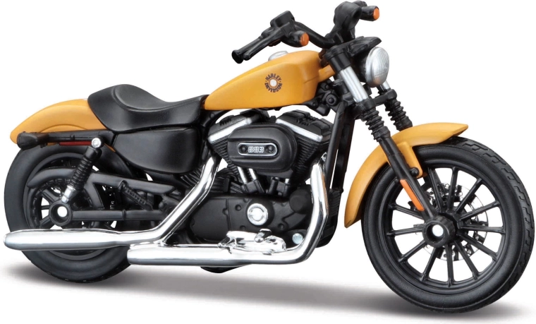 Maisto Harley-Davidson Sportster Iron 883 matně zlatý 1:18