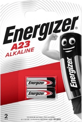 Energizer A23 alkalická baterie 12 V, 2 ks