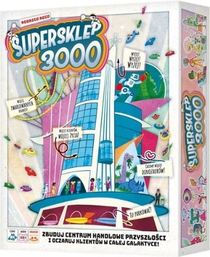 Rebel Supersklep 3000 – strategická desková hra o stavbě futuristického nákupního centra